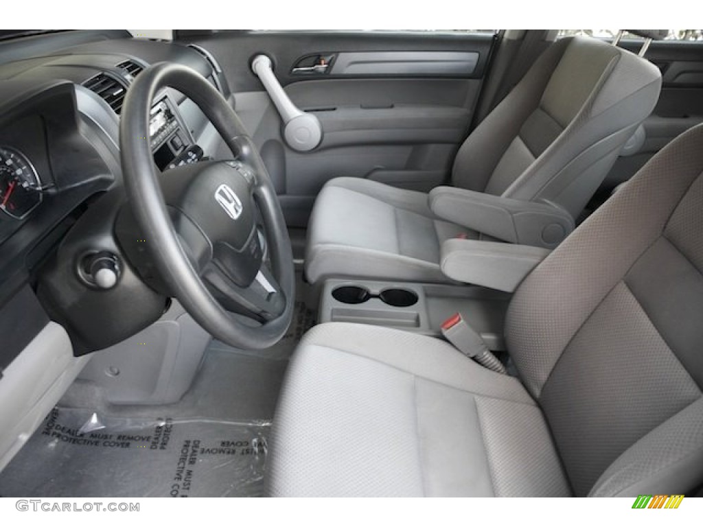 2007 CR-V LX - Glacier Blue Metallic / Gray photo #3
