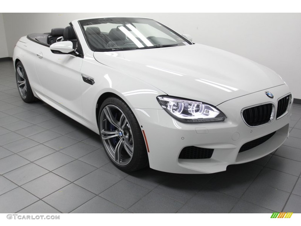 2013 M6 Convertible - Alpine White / Black photo #1