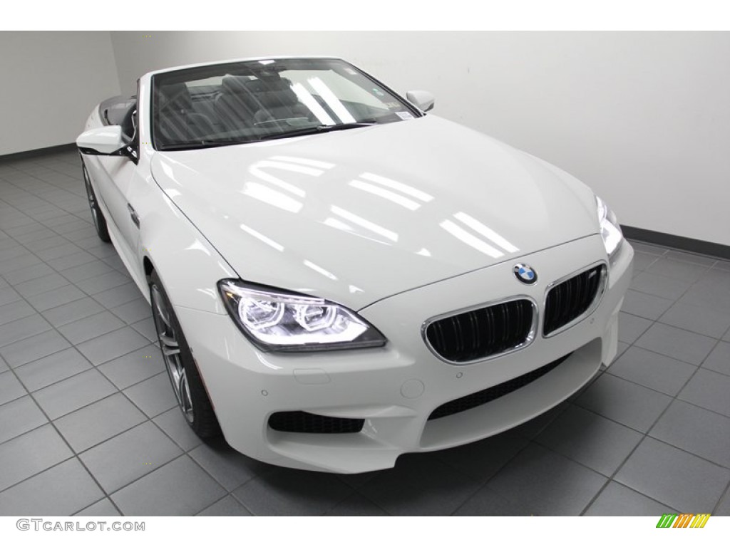 2013 M6 Convertible - Alpine White / Black photo #6
