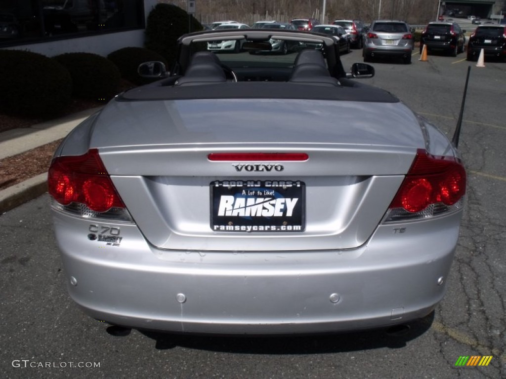 2008 C70 T5 - Silver Metallic / Offblack photo #4