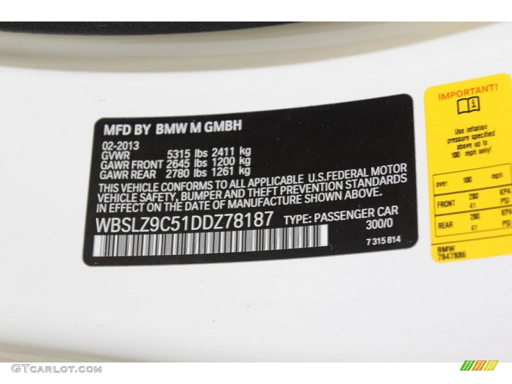 2013 BMW M6 Convertible Parts Photos