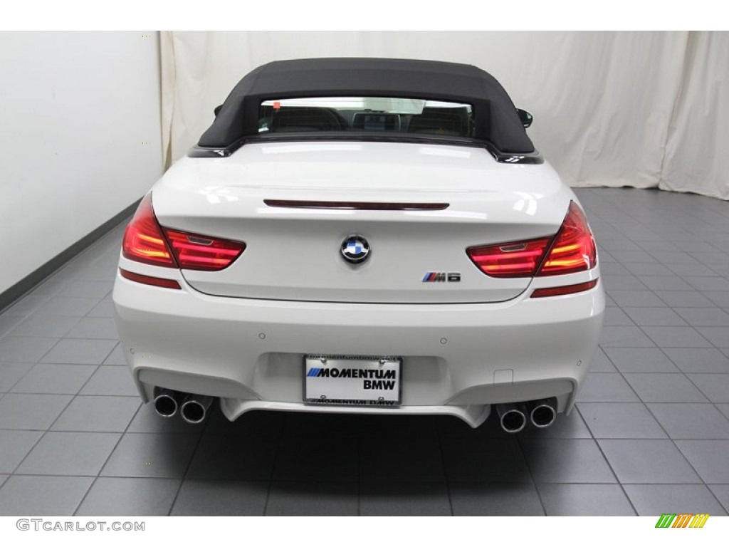 2013 M6 Convertible - Alpine White / Black photo #14