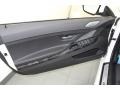 Black 2013 BMW M6 Convertible Door Panel