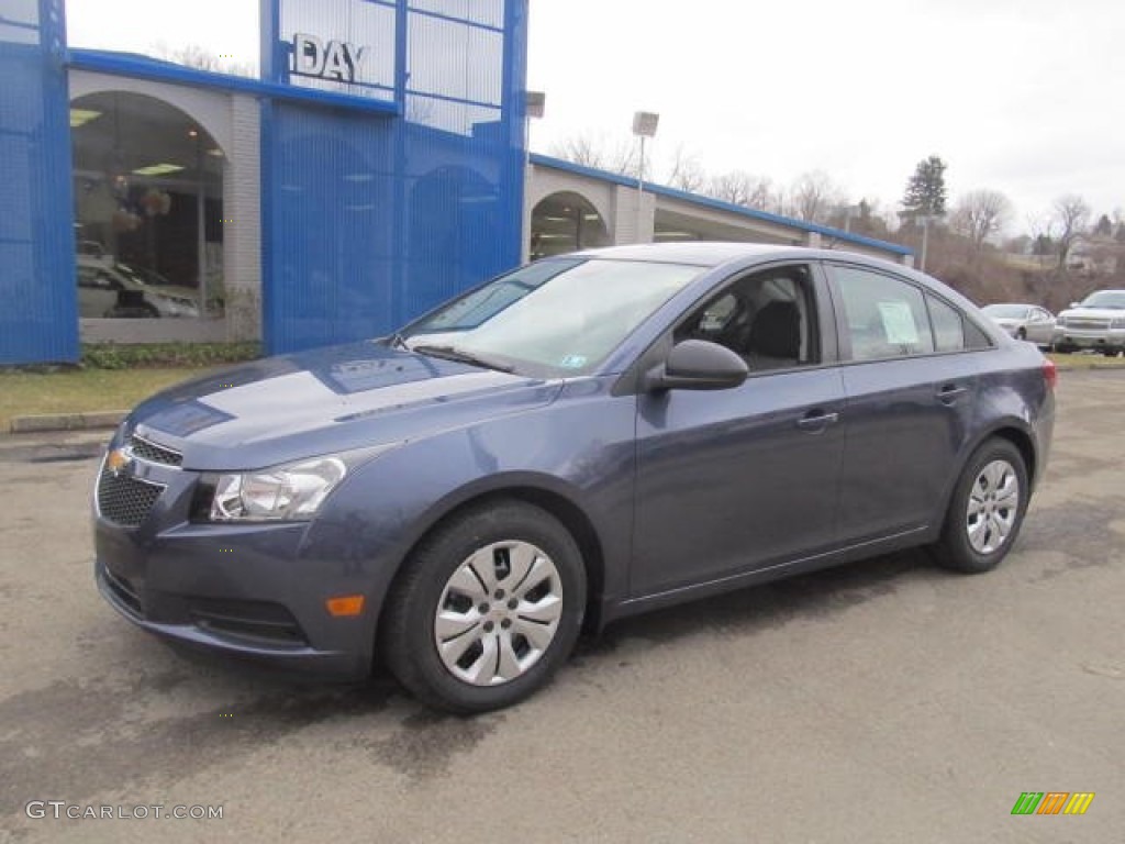 2013 Cruze LS - Atlantis Blue Metallic / Jet Black/Medium Titanium photo #1