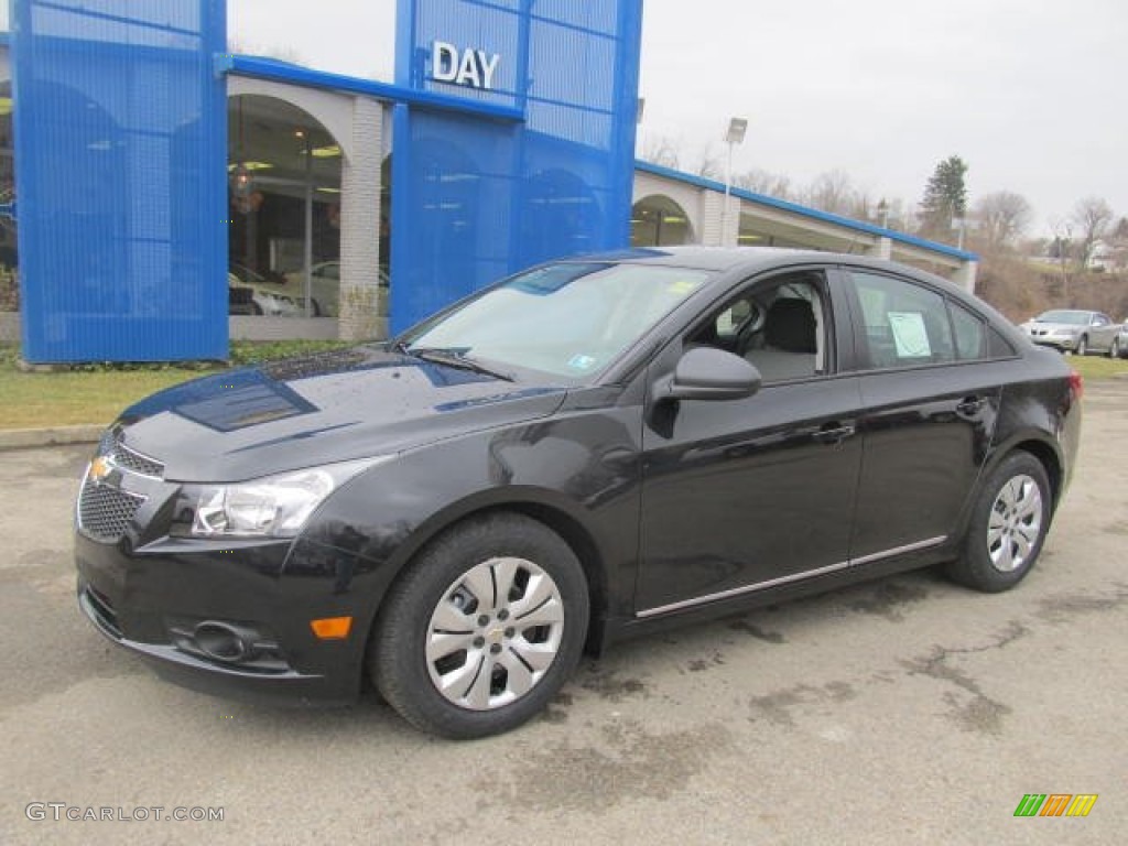 2013 Cruze LS - Black Granite Metallic / Jet Black/Medium Titanium photo #1