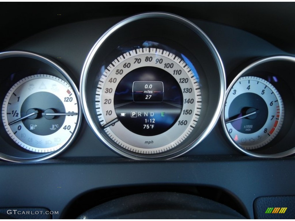 2013 Mercedes-Benz C 250 Sport Gauges Photo #78345841