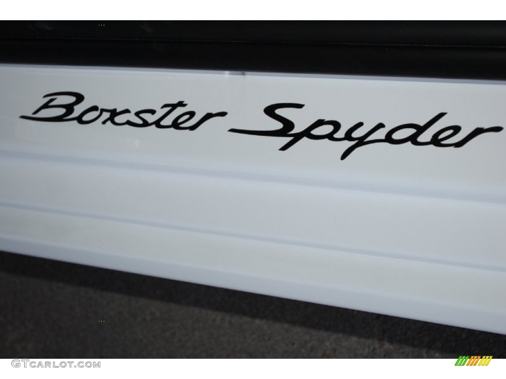 2011 Porsche Boxster Spyder Marks and Logos Photo #78346076