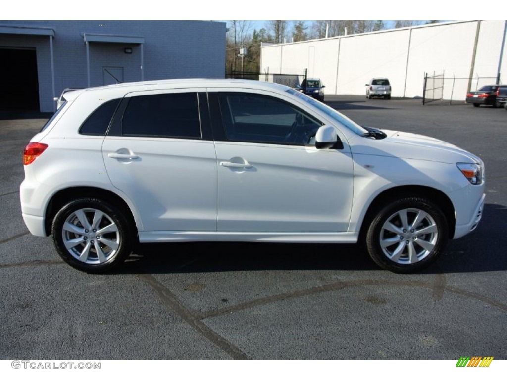 Diamond White 2012 Mitsubishi Outlander Sport SE Exterior Photo #78346090
