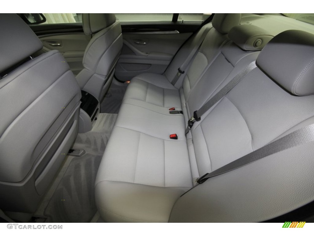 Everest Gray Interior 2013 BMW 5 Series 535i Sedan Photo #78346236