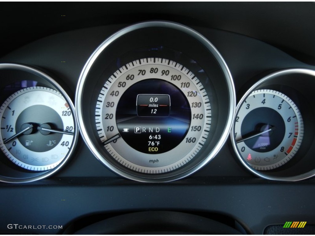 2013 Mercedes-Benz C 350 Coupe Gauges Photos