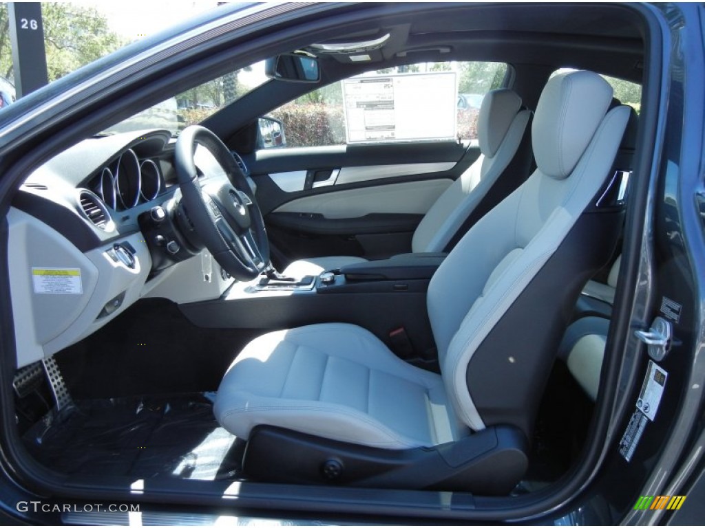 2013 C 250 Coupe - Steel Grey Metallic / Ash/Black photo #5