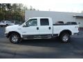 Oxford White - F350 Super Duty Lariat Crew Cab 4x4 Photo No. 3