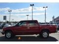 2001 Dark Cherry Red Metallic Chevrolet S10 LS Crew Cab 4x4  photo #5