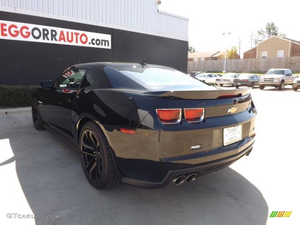 2013 Camaro ZL1 - Black / Black photo #5