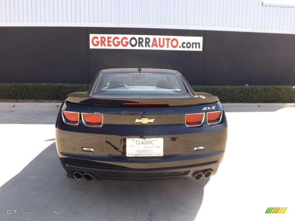2013 Camaro ZL1 - Black / Black photo #6