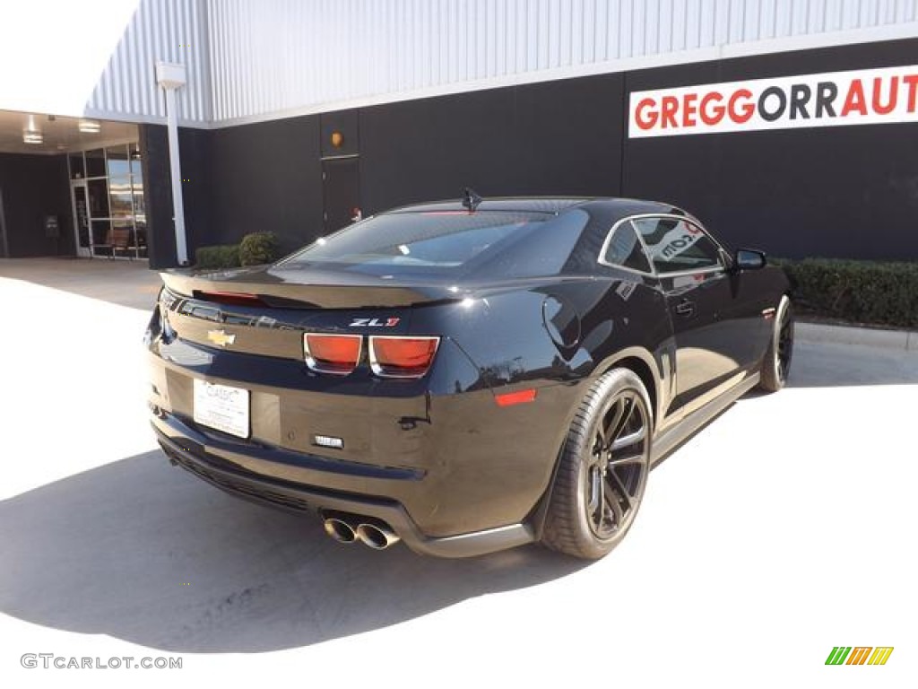 2013 Camaro ZL1 - Black / Black photo #7