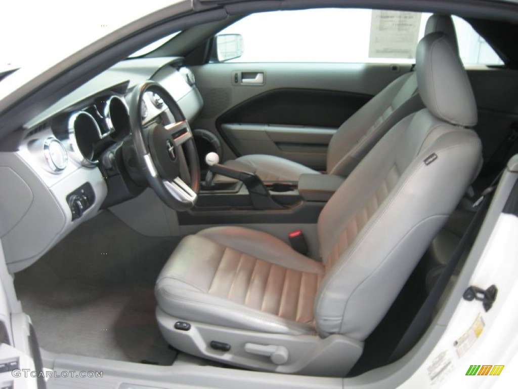 2008 Mustang GT Premium Convertible - Performance White / Light Graphite photo #11
