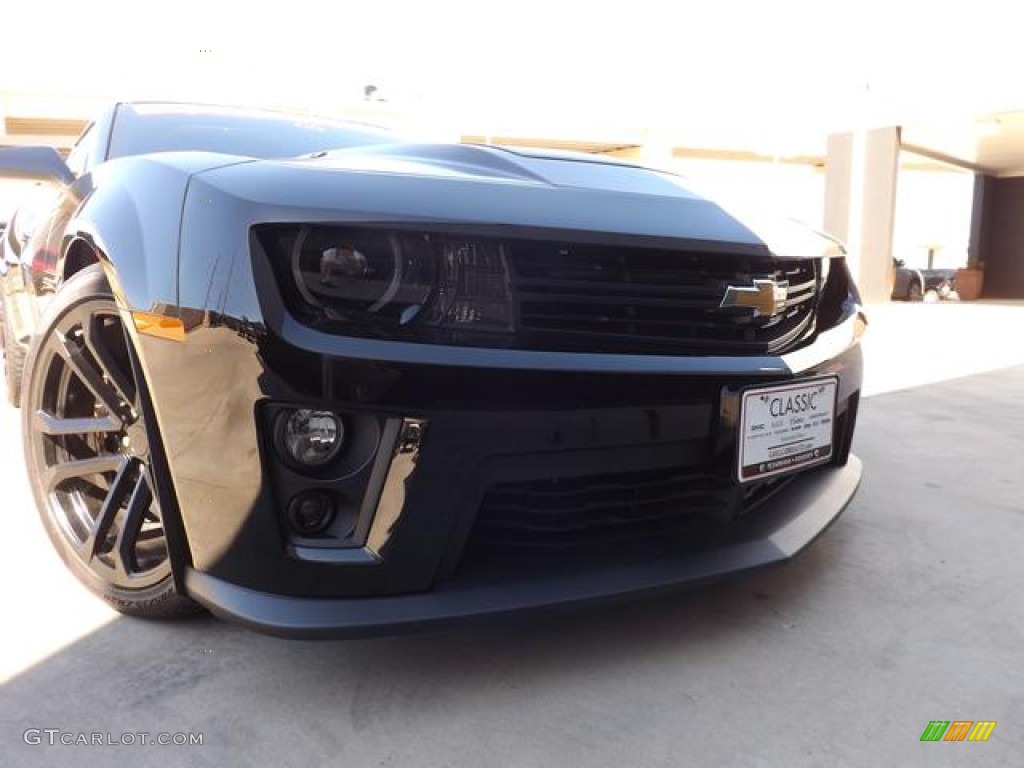 2013 Camaro ZL1 - Black / Black photo #13