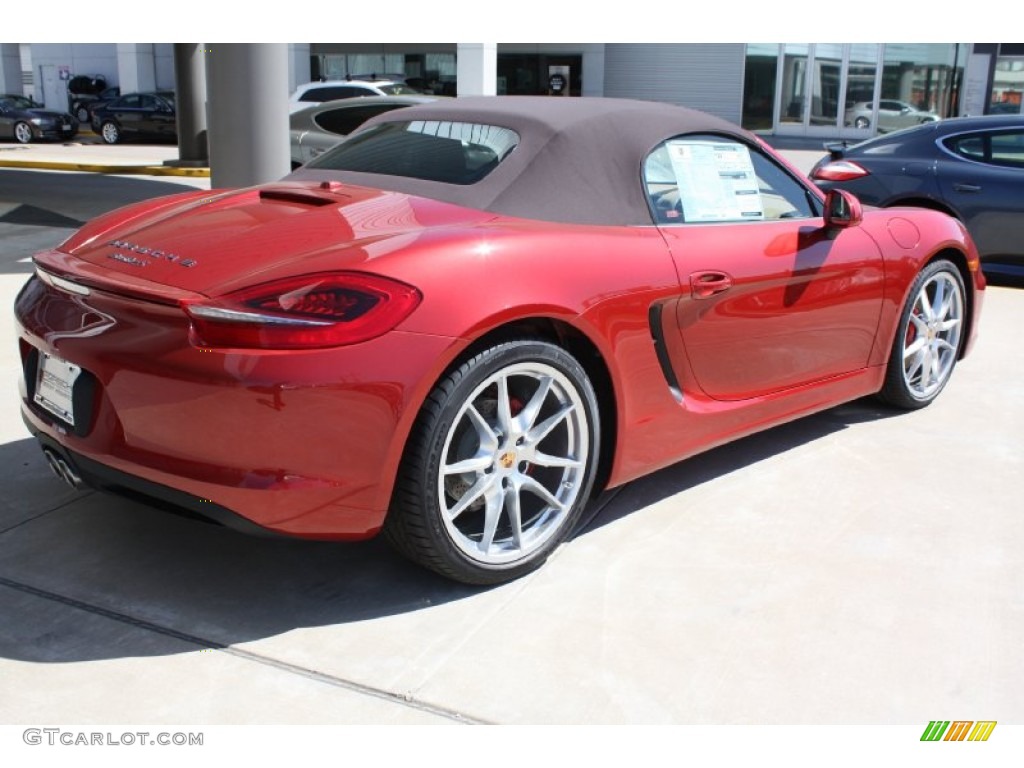 2013 Boxster S - Amaranth Red Metallic / Luxor Beige photo #8