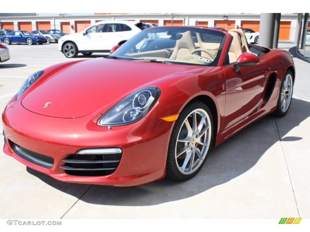 2013 Boxster S - Amaranth Red Metallic / Luxor Beige photo #11