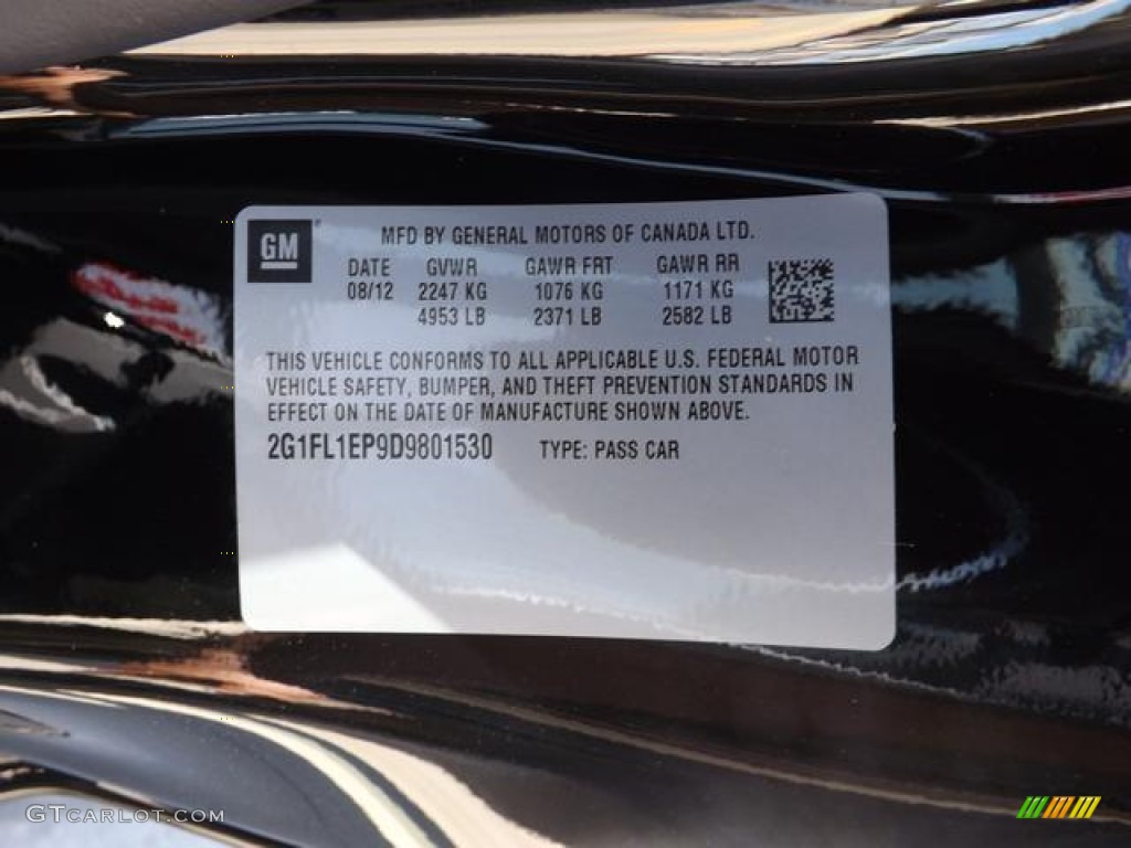 2013 Camaro ZL1 - Black / Black photo #37