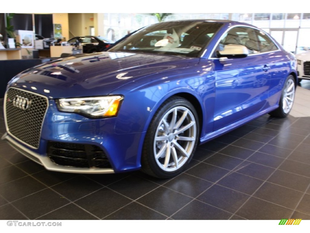 Sepang Blue Pearl 2013 Audi RS 5 4.2 FSI quattro Coupe Exterior Photo #78349713