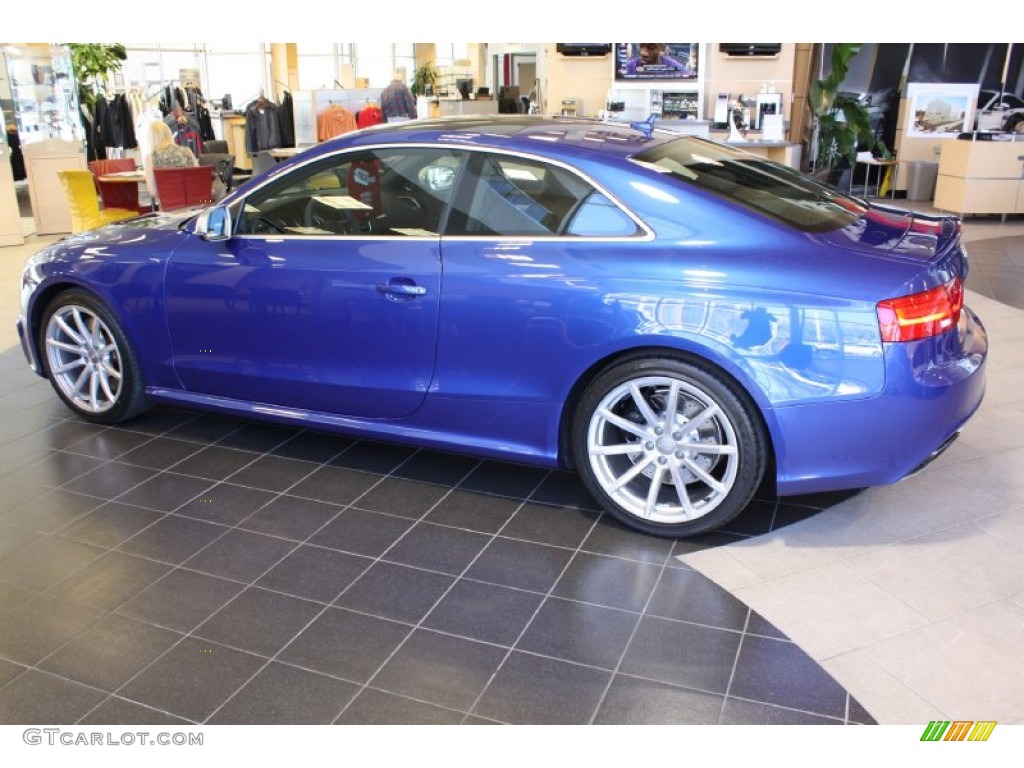 Sepang Blue Pearl 2013 Audi RS 5 4.2 FSI quattro Coupe Exterior Photo #78349761