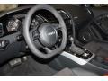 2013 Audi RS 5 Black Fine Nappa Leather/Black Alcantara Inserts Interior Interior Photo