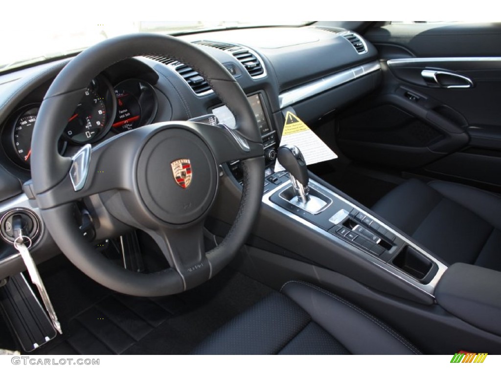 2013 Porsche Boxster Standard Boxster Model Black Dashboard Photo #78349959