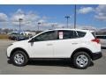 2013 Super White Toyota RAV4 LE  photo #2