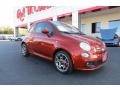 2012 Rame (Copper Orange) Fiat 500 Sport  photo #1