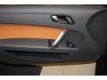 Madras Brown Baseball Optic Leather 2013 Audi TT S 2.0T quattro Roadster Door Panel