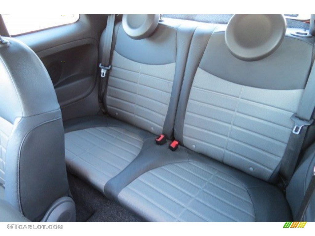 2012 Fiat 500 Sport Rear Seat Photo #78350739