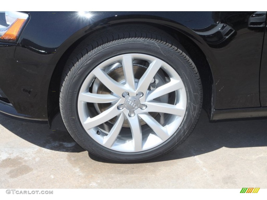 2013 A4 2.0T Sedan - Brilliant Black / Titanium Gray photo #5