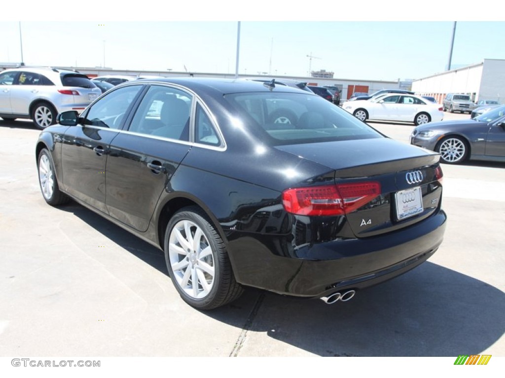 2013 A4 2.0T Sedan - Brilliant Black / Titanium Gray photo #7