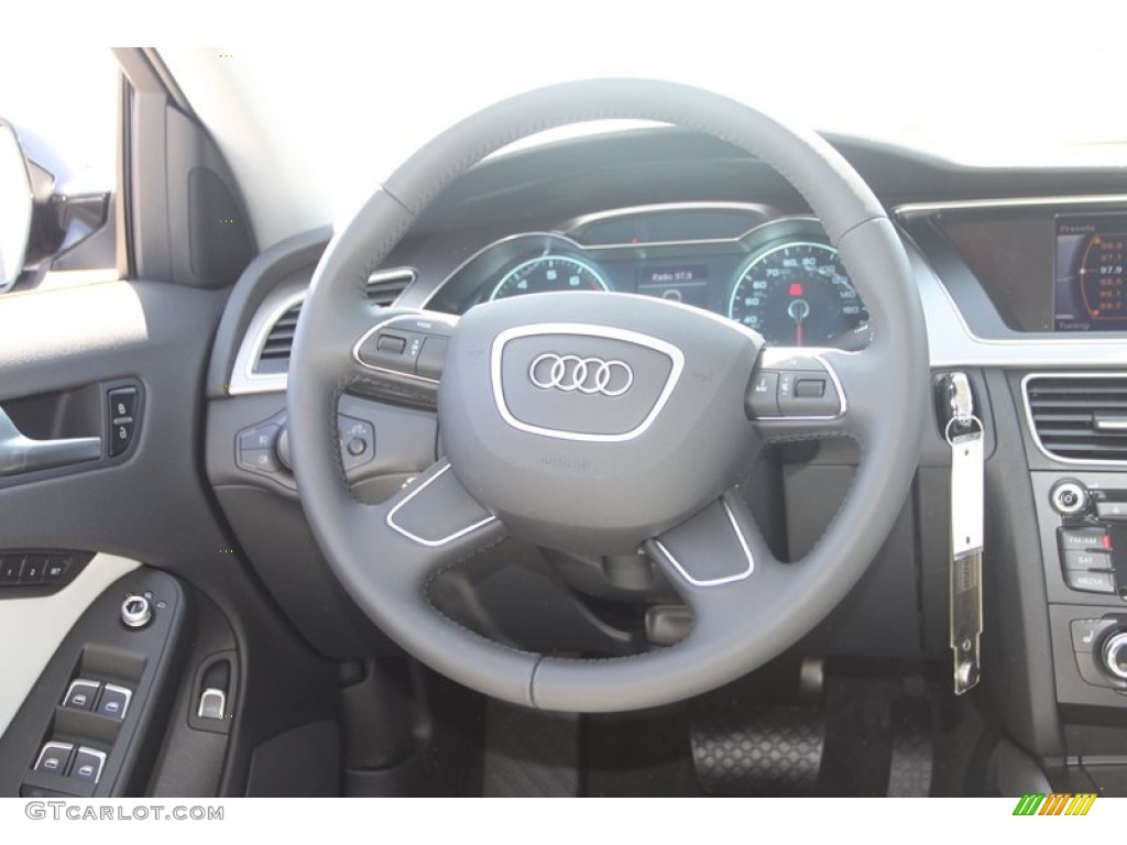 2013 A4 2.0T Sedan - Brilliant Black / Titanium Gray photo #19