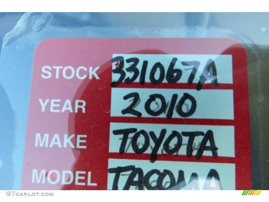 2010 Tacoma V6 SR5 PreRunner Double Cab - Barcelona Red Metallic / Graphite photo #18