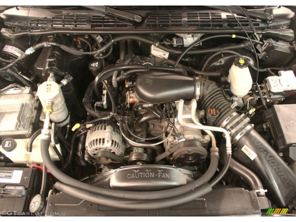 2003 Chevrolet Blazer LS Engine Photos