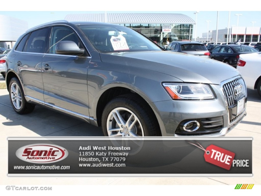 2013 Q5 2.0 TFSI quattro - Monsoon Gray Metallic / Black photo #1