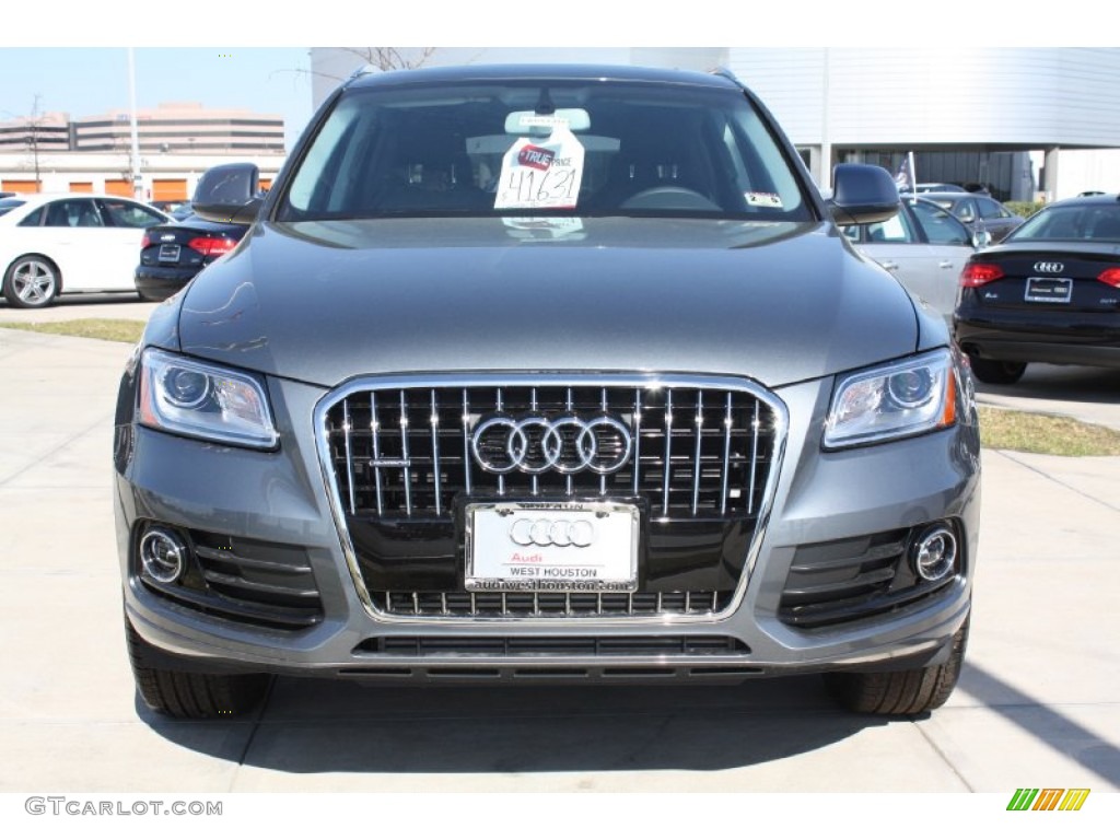 2013 Q5 2.0 TFSI quattro - Monsoon Gray Metallic / Black photo #2