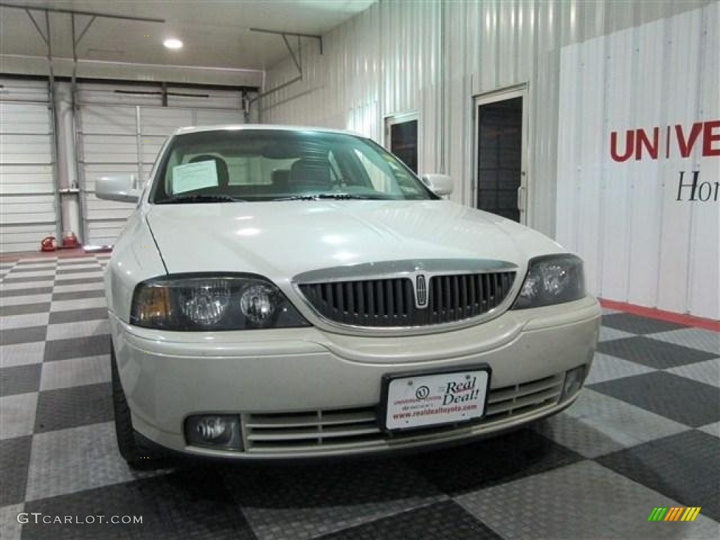 2005 LS V8 - Ceramic White Pearlescent / Camel photo #2