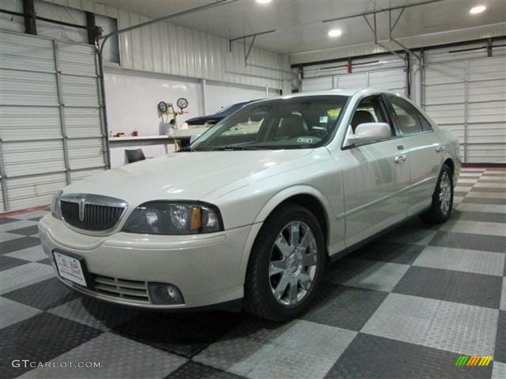 2005 LS V8 - Ceramic White Pearlescent / Camel photo #3