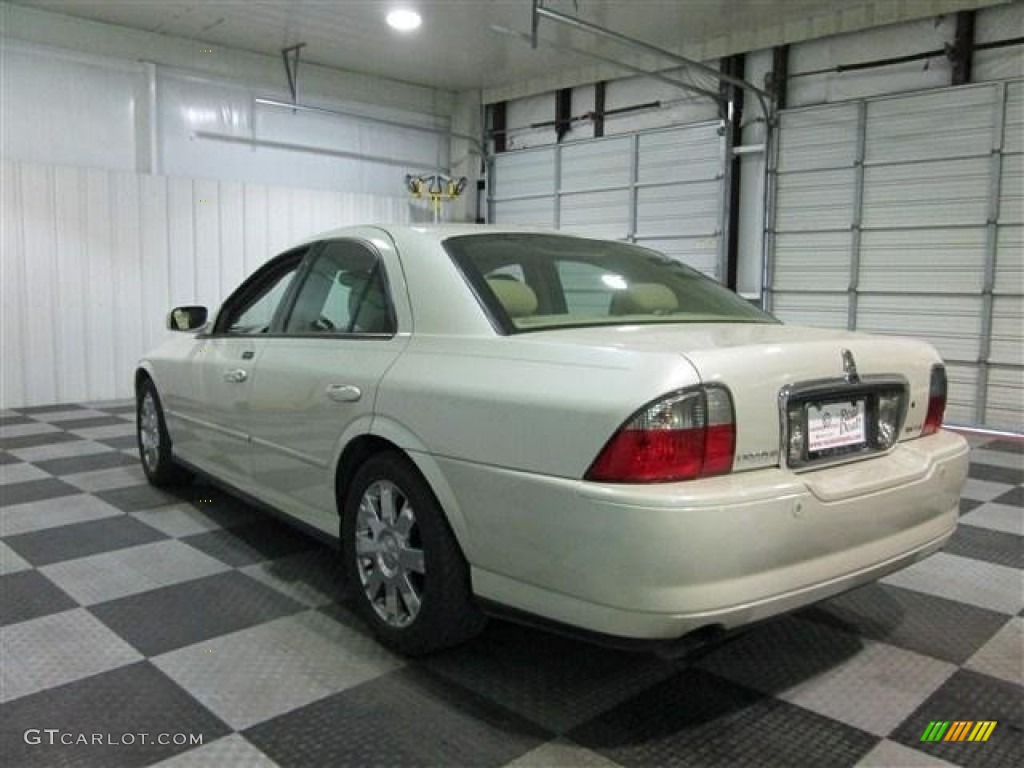2005 LS V8 - Ceramic White Pearlescent / Camel photo #5