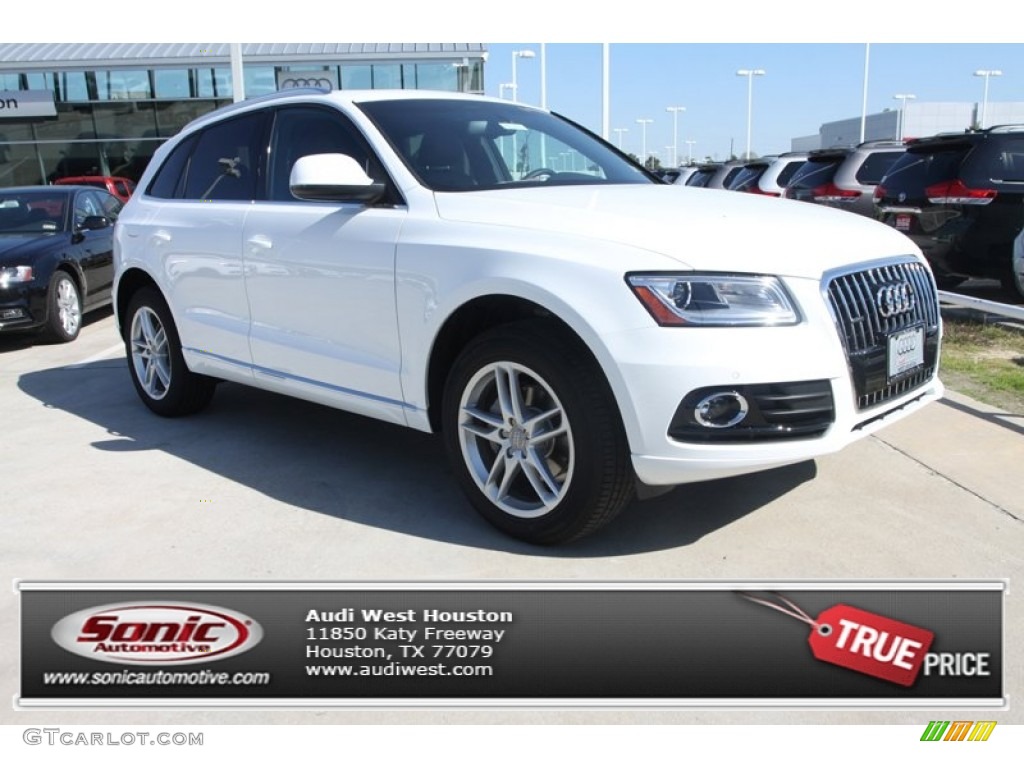 2013 Q5 2.0 TFSI quattro - Ibis White / Chestnut Brown photo #1