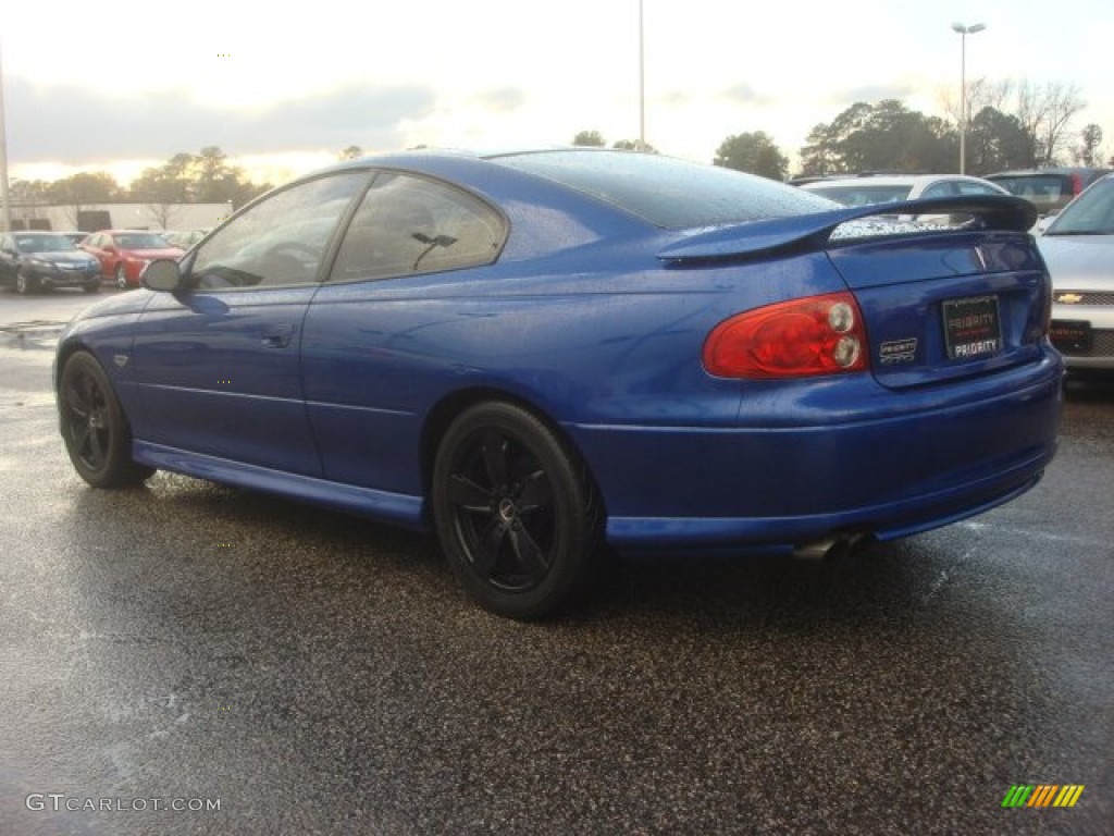 2004 GTO Coupe - Impulse Blue Metallic / Black photo #3