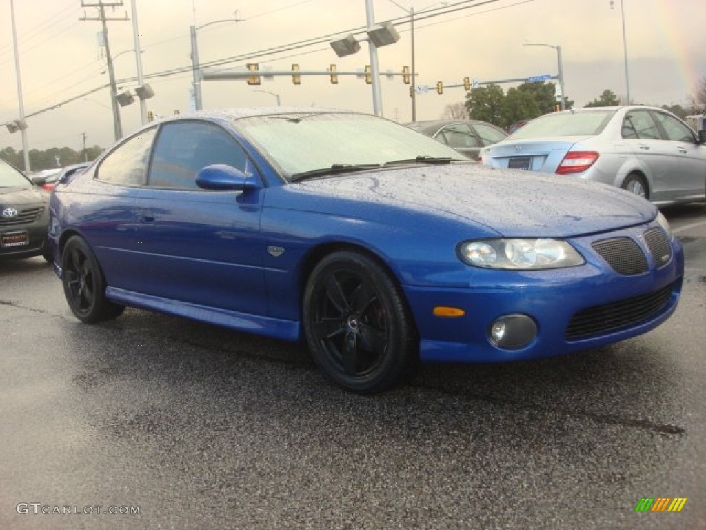 2004 GTO Coupe - Impulse Blue Metallic / Black photo #7