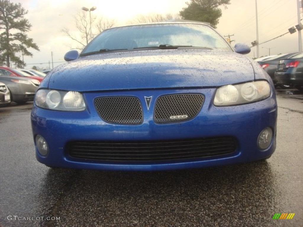 2004 GTO Coupe - Impulse Blue Metallic / Black photo #8