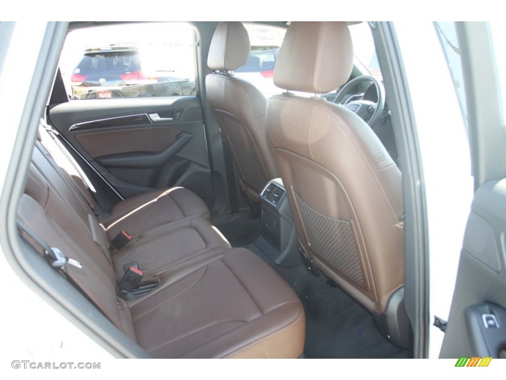 Chestnut Brown Interior 2013 Audi Q5 2.0 TFSI quattro Photo #78355023