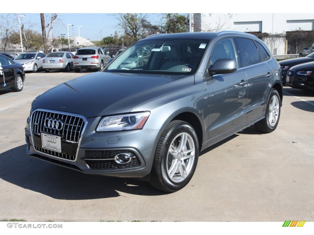 Monsoon Gray Metallic 2013 Audi Q5 3.0 TFSI quattro Exterior Photo #78355197