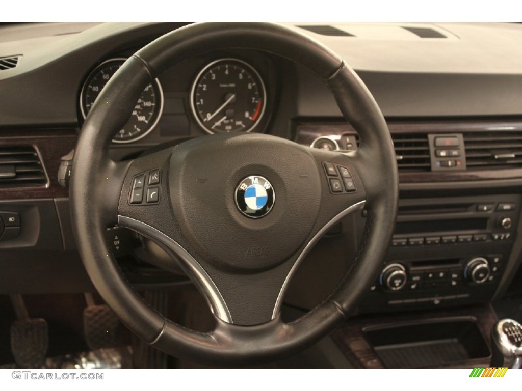 2011 3 Series 335i xDrive Coupe - Titanium Silver Metallic / Black photo #7